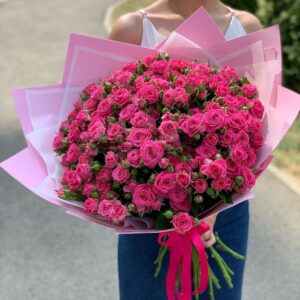 39 кустовых роз, Доставка цветов Харьков, цветы Харьков, розы Харьков, купить букет Харьков, пионы Харьков, 101 Роза Харьков, пионовидная Роза Харьков, букет микс Харьков, 51 роза Харьков, тюльпаны Харьков